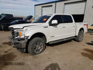 2019 Ford F-150 XL with VIN 1FTFW1E14KFA41425, listed as a Copart auction lot 44077585 with 71,102 mi miles and Salvage Title. Bid and sale history available at carsss.com. Image 1.