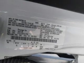 2014 Ford Focus SE with VIN 1FADP3F26EL163285, listed as a IAAI auction lot 42174124 with 172,016 mi miles and . Bid and sale history available at carsss.com. Image 9.