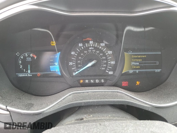 2015 Ford Fusion SE with VIN 3FA6P0H75FR231515, listed as a Copart auction lot 52580695 with 98,444 mi miles and Salvage Title. Bid and sale history available at carsss.com. Image 9.