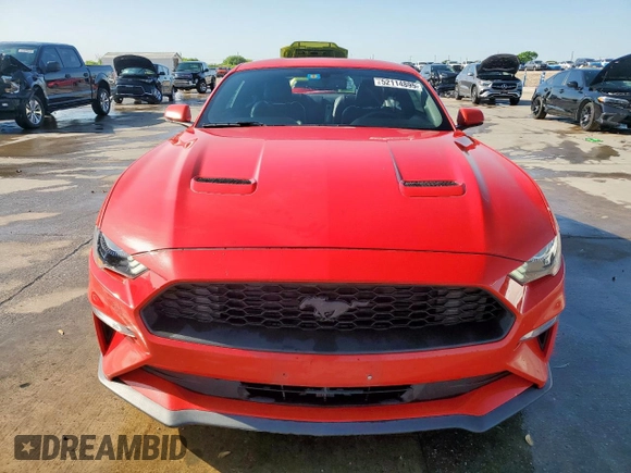 2019 Ford Mustang EcoBoost с VIN 1FA6P8TH3K5159743, выставлен на аукционе Copart как лот 52114895 с пробегом 83 293 миль миль и Чистый • Clean title. История ставок и продаж доступна на DreamBid. Изображение 5.