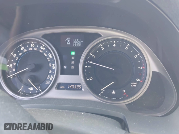 2008 Lexus IS 350 with VIN JTHBE262182013823, listed as a IAAI auction lot 42271498 with 140,335 mi miles and . Bid and sale history available at DreamBid. Image 7.