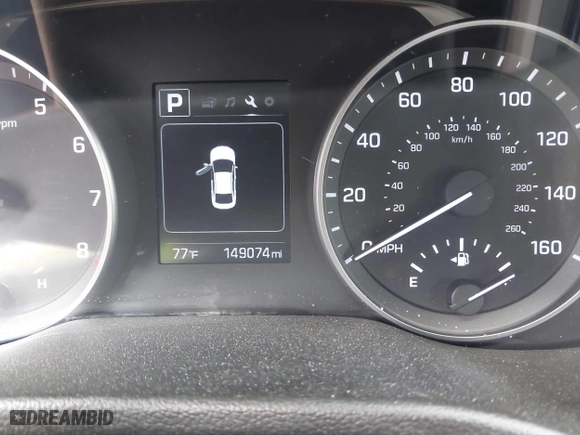 2018 Hyundai Elantra SEL with VIN 5NPD84LF1JH240308, listed as a IAAI auction lot 41908242 with 149,073 mi miles. Bid and sale history available at carsss.com. Image 16.