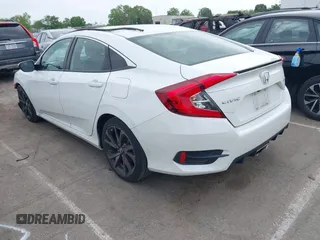 2021 Honda Civic Sport z VIN 2HGFC2F82MH511755, wystawiony jako IAAI lot #41990160 z przebiegiem 44 277 mil mil oraz . Historia ofert i sprzedaży dostępna na DreamBid. Obrazek 3.