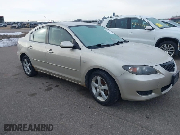 2004 Mazda 3 i with VIN JM1BK12F541192459, listed as a IAAI auction lot 41206660 with Not Provided miles and . Bid and sale history available at DreamBid. Image 1.