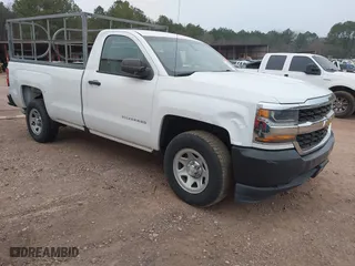 2018 Chevrolet Silverado 1500 Work Truck with VIN 1GCNCNEH9JZ175238, listed as a IAAI auction lot 41527395 with 196,708 mi miles. Bid and sale history available at carsss.com. Image 1.