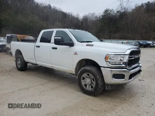 2023 Ram 2500 Tradesman with VIN 3C6UR5HL3PG637755, listed as a Copart auction lot 85973334 with 52,924 mi miles and Salvage Title. Bid and sale history available at carsss.com. Image 4.