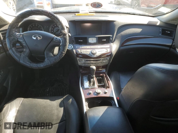 2012 Infiniti M37 with VIN JN1BY1AR3CM394422, listed as a Copart auction lot 44922485 with 140,911 mi miles and Salvage Title. Bid and sale history available at carsss.com. Image 8.