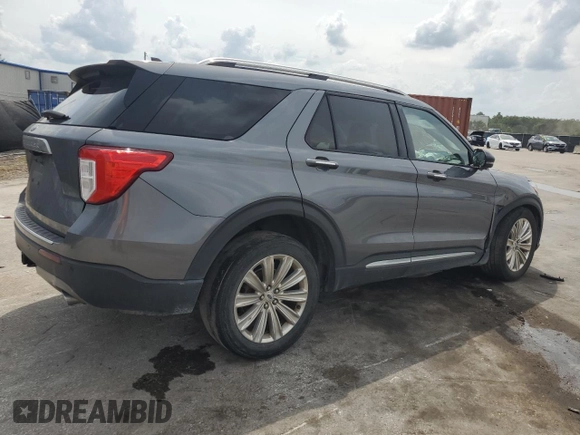 2022 Ford Explorer Limited z VIN 1FMSK7FH7NGA76253, wystawiony jako Copart lot #58792995 z przebiegiem 111 947 mil mil oraz Nie do naprawy • Non repairable. Historia ofert i sprzedaży dostępna na DreamBid. Obrazek 3.