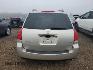 2005 Nissan Quest SL with VIN 5N1BV28U85N101774, listed as a Copart auction lot 84870634 with 118,181 mi miles and Salvage Title. Bid and sale history available at carsss.com. Image 6.
