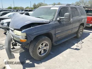 2002 Chevrolet Tahoe LS with VIN 1GNEC13T62J328360, listed as a Copart auction lot 57702495 with 196,694 mi miles and Non repairable. Bid and sale history available at DreamBid. Image 1.