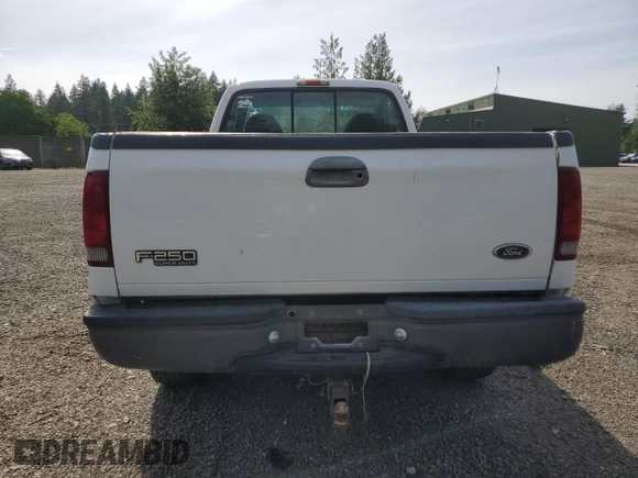 1999 Ford F-250 XL with VIN 1FTNF21F3XEC38845, listed as a Copart auction lot 60869825 with 327,518 mi miles and Clean title. Bid and sale history available at DreamBid. Image 6.