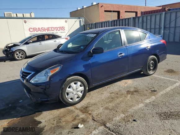 2019 Nissan Versa Sedan S Plus with VIN 3N1CN7AP8KL866816, listed as a Copart auction lot 46916755 with NaN miles and Salvage Title. Bid and sale history available at carsss.com. Image 1.