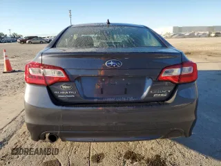 2017 Subaru Legacy Premium with VIN 4S3BNAF65H3039124, listed as a Copart auction lot 72745823 with 60,716 mi miles. Bid and sale history available at carsss.com. Image 6.