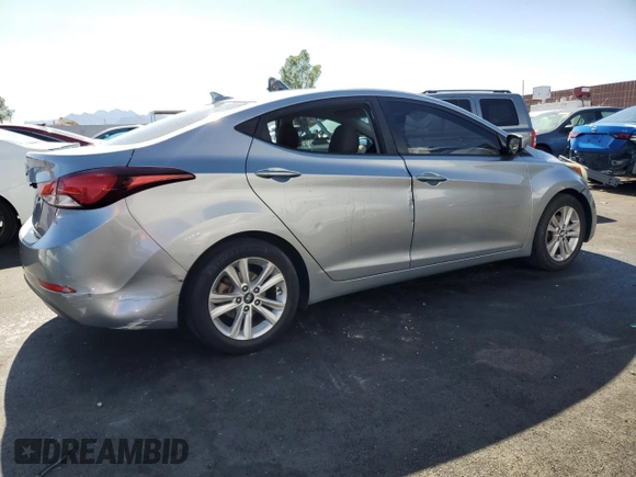 2015 Hyundai Elantra SE z VIN 5NPDH4AE8FH583733, wystawiony jako Copart lot #61287825 z przebiegiem 92 588 mil mil oraz Czysty tytuł • Clean title. Historia ofert i sprzedaży dostępna na DreamBid. Obrazek 3.