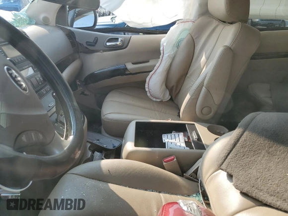 2014 Kia Sedona EX with VIN KNDMH4C74E6579346, listed as a Copart auction lot 64007164 with 0 mi miles and Salvage Title. Bid and sale history available at carsss.com. Image 7.