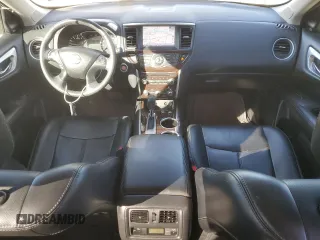 2016 Nissan Pathfinder Platinum with VIN 5N1AR2MN3GC605968, listed as a Copart auction lot 81529274 with 82,770 mi miles and Salvage Title. Bid and sale history available at carsss.com. Image 8.