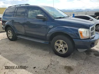 2006 Dodge Durango SLT with VIN 1D4HB48N26F136143, listed as a Copart auction lot 63785285 with 198,724 mi miles and Salvage title. Bid and sale history available at DreamBid. Image 4.