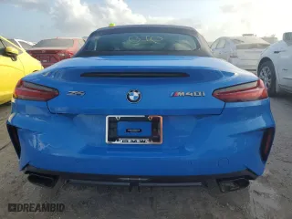 2020 BMW Z4 sDriveM40i with VIN WBAHF9C05LWW40270, listed as a Copart auction lot 76310654 with 0 mi miles and Non Repairable. Bid and sale history available at carsss.com. Image 6.