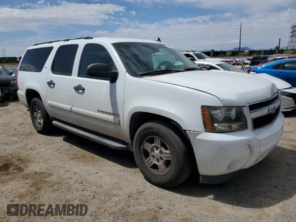 2007 Chevrolet Suburban LT with VIN 3GNFC16J27G263241, listed as a Copart auction lot 52490635 with 211,333 mi miles and Salvage title. Bid and sale history available at DreamBid. Image 4.