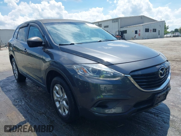 2014 Mazda CX-9 Touring with VIN JM3TB3CV1E0435222, listed as a IAAI auction lot 42452947 with Not provided miles and . Bid and sale history available at DreamBid. Image 1.