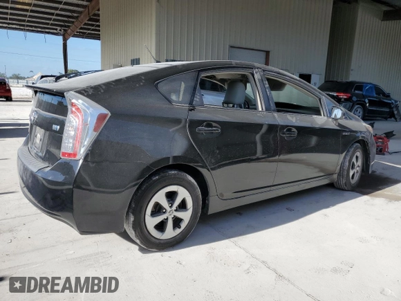 2015 Toyota Prius Four with VIN JTDKN3DU2F1979242, listed as a Copart auction lot 55240705 with Not Provided miles and Clean Title. Bid and sale history available at carsss.com. Image 3.