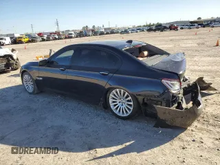 2010 BMW 7 Series 750Li with VIN WBAKB8C58ACY63182, listed as a Copart auction lot 87037964 with 83,484 mi miles and Salvage title. Bid and sale history available at DreamBid. Image 2.