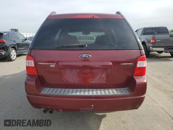 2005 Ford Freestyle Limited with VIN 1FMZK06165GA74986, listed as a Copart auction lot 53398485 with 148,459 mi miles and Salvage title. Bid and sale history available at DreamBid. Image 6.