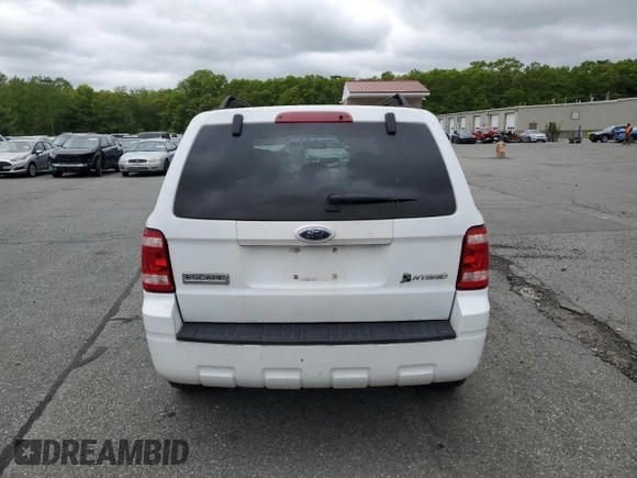2008 Ford Escape Hybrid with VIN 1FMCU59H28KE18899, listed as a Copart auction lot 57796785 with 100,145 mi miles and Clean title. Bid and sale history available at DreamBid. Image 6.