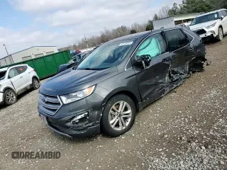 2015 Ford Edge SEL with VIN 2FMTK4J90FBC08832, listed as a Copart auction lot 45134645 with 120,526 mi miles and Salvage Title. Bid and sale history available at carsss.com. Image 12.