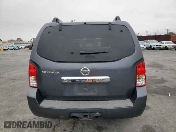 2010 Nissan Pathfinder S with VIN 5N1AR1NB2AC617678, listed as a Copart auction lot 60283515 with 150,592 mi miles and Salvage title. Bid and sale history available at DreamBid. Image 6.