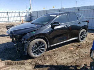 2023 Lexus NX with VIN 2T2KGCEZ5PC030443, listed as a Copart auction lot 48244224 with 10,010 mi miles. Bid and sale history available at carsss.com. Image 1.