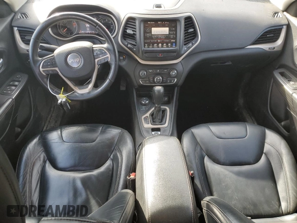 2016 Jeep Cherokee Limited with VIN 1C4PJMDB2GW279666, listed as a Copart auction lot 53341855 with 124,288 mi miles and Salvage title. Bid and sale history available at DreamBid. Image 8.