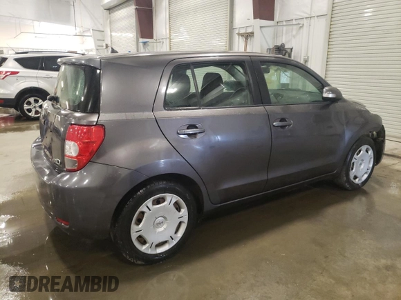 2010 Scion xD with VIN JTKKU4B46A1000996, listed as a Copart auction lot 49921025 with 249,005 mi miles and Salvage Title. Bid and sale history available at carsss.com. Image 3.