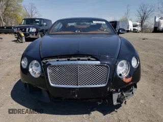 2012 Bentley Continental GT with VIN SCBFR7ZA3CC072773, listed as a Copart auction lot 53946565 with 26,275 mi miles and Salvage Title. Bid and sale history available at DreamBid. Image 5.