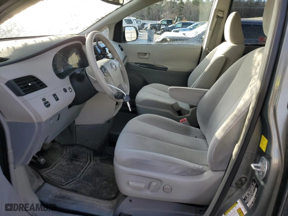 2011 Toyota Sienna LE AAS with VIN 5TDKK3DC8BS037614, listed as a Copart auction lot 83821514 with 179,175 mi miles and Clean Title. Bid and sale history available at carsss.com. Image 7.