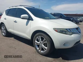 2009 Nissan Murano SL with VIN JN8AZ18W49W148014, listed as a IAAI auction lot 42024790 with 145,170 mi miles and . Bid and sale history available at DreamBid. Image 1.