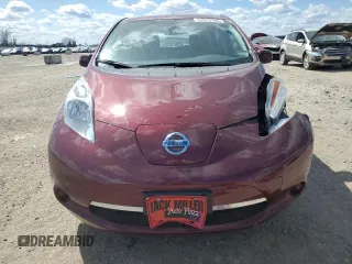 2017 Nissan LEAF S with VIN 1N4BZ0CP9HC301485, listed as a Copart auction lot 52823195 with 0 mi miles and Clean Title. Bid and sale history available at carsss.com. Image 5.