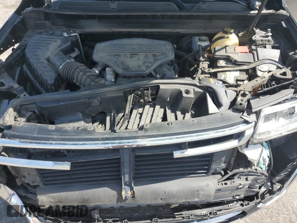 2021 GMC Acadia SLT with VIN 1GKKNMLS6MZ129235, listed as a Copart auction lot 57599215 with 91,820 mi miles and Salvage title. Bid and sale history available at DreamBid. Image 12.