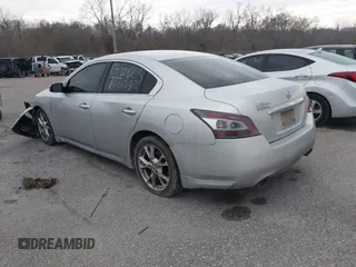 2014 Nissan Maxima SV z VIN 1N4AA5AP0EC485438, wystawiony jako IAAI lot #41346586 z przebiegiem 148 579 mil mil oraz . Historia ofert i sprzedaży dostępna na DreamBid. Obrazek 3.