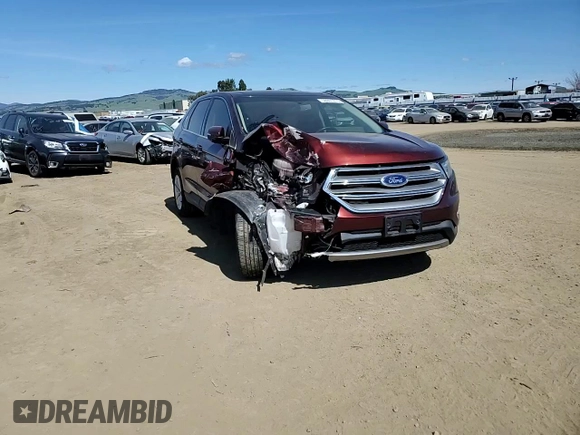2015 Ford Edge SEL with VIN 2FMTK4J87FBC21133, listed as a Copart auction lot 50001275 with 67,512 mi miles and Salvage Title. Bid and sale history available at carsss.com. Image 11.