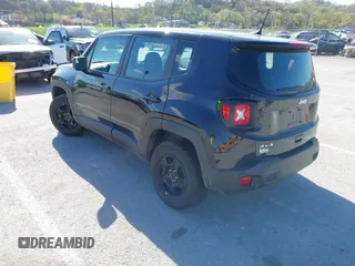 2022 Jeep Renegade Sport with VIN ZACNJDA12NPN69111, listed as a IAAI auction lot 42032566 with 21,828 mi miles and . Bid and sale history available at DreamBid. Image 3.