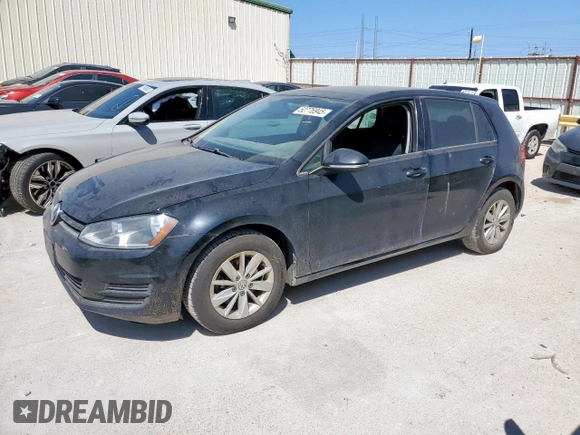 2015 Volkswagen Golf TSI SEL z VIN 3VW217AU4FM013689, wystawiony jako Copart lot #52776945 z przebiegiem 136 706 mil mil oraz Czysty tytuł • Clean title. Historia ofert i sprzedaży dostępna na DreamBid. Obrazek 1.