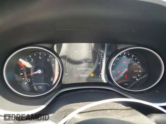 2020 Jeep Compass Sport с VIN 3C4NJCAB8LT170148, выставлен на аукционе Copart как лот 68173654 с пробегом 57 642 миль миль и Списание • Salvage title. История ставок и продаж доступна на DreamBid. Изображение 9.