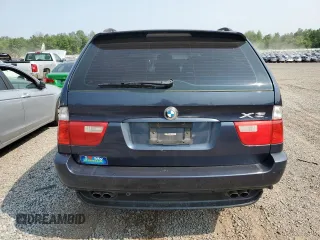 2005 BMW X5 4.4i z VIN 5UXFB53515LV10239, wystawiony jako Copart lot #59972605 z przebiegiem 138 369 mil mil oraz Czysty tytuł • Clean title. Historia ofert i sprzedaży dostępna na DreamBid. Obrazek 6.
