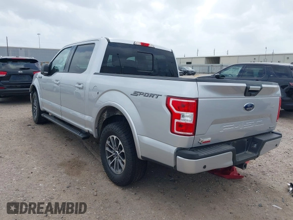 2018 Ford F-150 XL with VIN 1FTEW1CP8JKC66326, listed as a IAAI auction lot 41937917 with 204,091 mi miles. Bid and sale history available at carsss.com. Image 3.