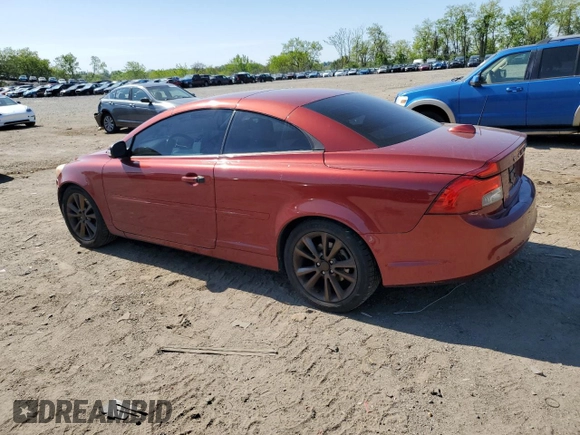 2011 Volvo C70 with VIN YV1672MC5BJ120129, listed as a Copart auction lot 55194515 with 159,270 mi miles and Clean Title. Bid and sale history available at carsss.com. Image 2.
