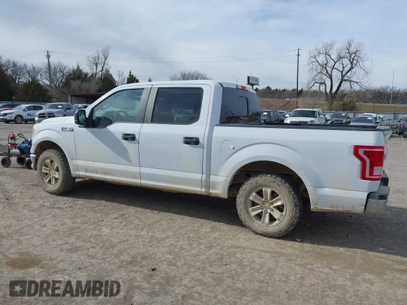 2017 Ford F-150 XL with VIN 1FTEW1C8XHKC87679, listed as a IAAI auction lot 41283367 with 39,968 mi miles and . Bid and sale history available at DreamBid. Image 14.