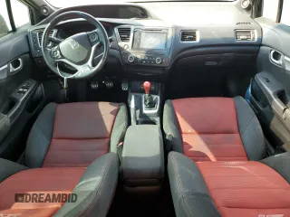 2014 Honda Civic Si z VIN 2HGFB6E59EH701104, wystawiony jako Copart lot #58085435 z przebiegiem Nie podano mil oraz Czysty tytuł • Clean title. Historia ofert i sprzedaży dostępna na DreamBid. Obrazek 8.
