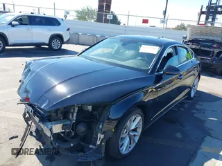 2022 Audi A5 Sportback Premium with VIN WAUABCF58NA006596, listed as a IAAI auction lot 41671152 with 89,697 mi miles. Bid and sale history available at carsss.com. Image 18.