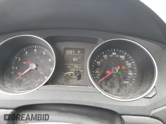 2015 Volkswagen Jetta S with VIN 3VW2K7AJ0FM244687, listed as a Copart auction lot 62993625 with 149,101 mi miles and Clean title. Bid and sale history available at DreamBid. Image 9.